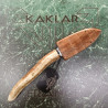 Manche en bois de daim 072-Couteau  de chasse KAKLAR