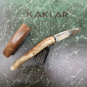 Manche en bois de daim 072-Couteau  de chasse KAKLAR