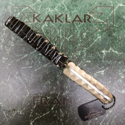 Manche en bois de cerf 068-Couteau  de chasse KAKLAR