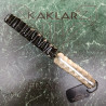 Manche en bois de cerf 068-Couteau  de chasse KAKLAR