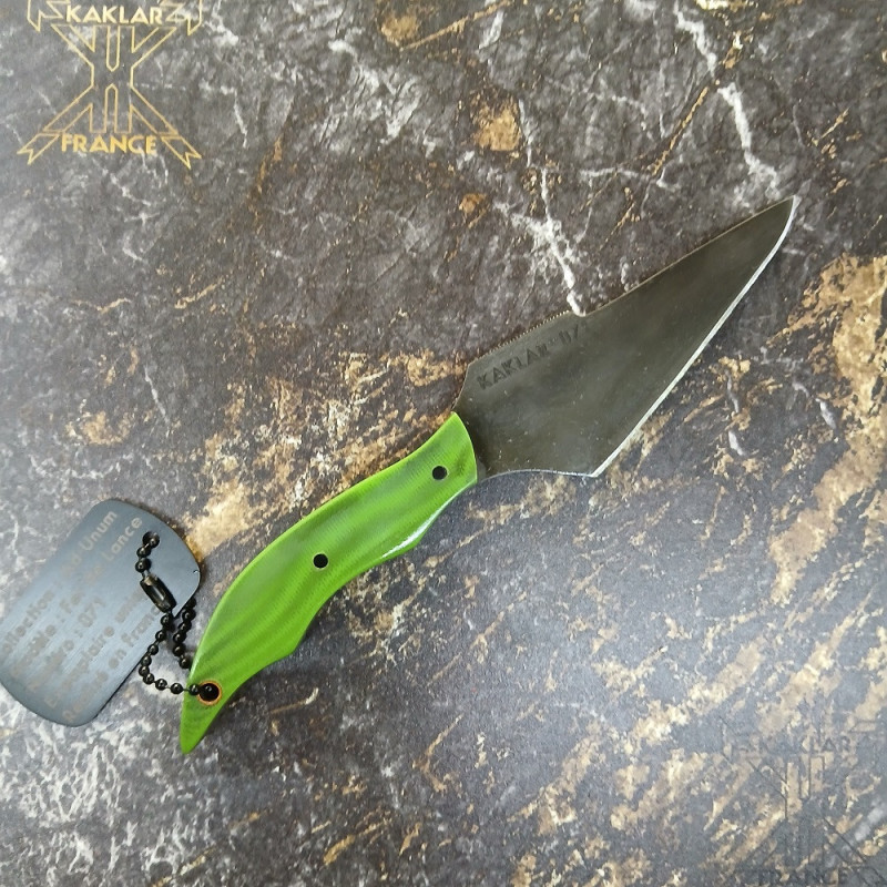 Manche en G10 -071- Couteau fer de lance KAKLAR