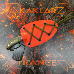 Manche en micarta VG10 -079- Couteau  de chasse KAKLAR