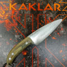 Manche en micarta VG10 -079- Couteau  de chasse KAKLAR