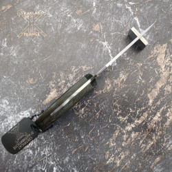 Manche en micarta -037- Couteau fer de lance KAKLAR