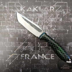 Honeycomb -010- Vert et Noir Couteau de Chasse KAKLAR Ad Unum