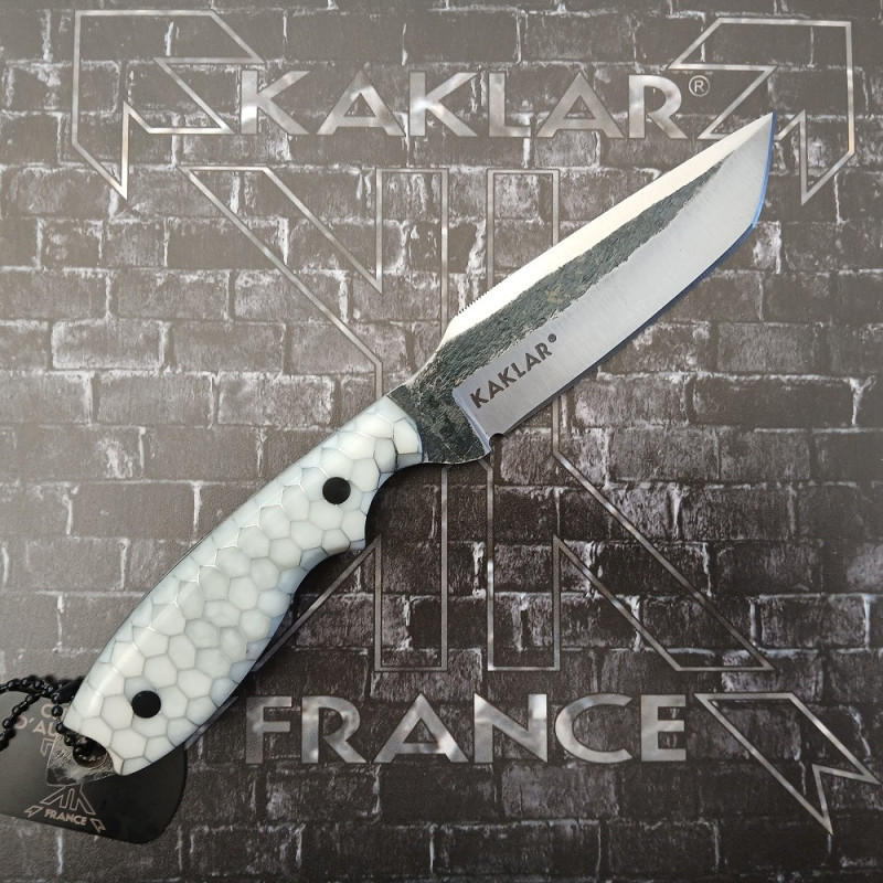 [vendu] Honeycomb -011- Blanc Couteau de Chasse KAKLAR Ad Unum