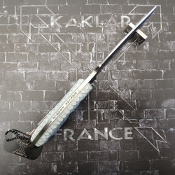 [vendu] Honeycomb -011- Blanc Couteau de Chasse KAKLAR Ad Unum