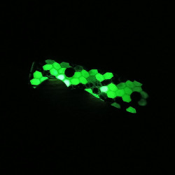 Honeycomb -012- Vert Phosphorescent Couteau de Chasse KAKLAR Ad Unum