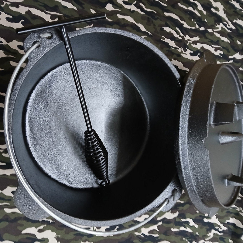 3L Cocotte en fonte KAKLAR - Volume de 3 Litres Ø20cm