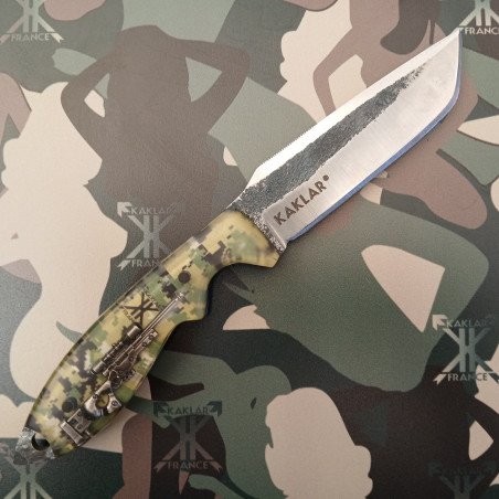 [vendu] KMG -007- Accuracy Camo Digital Couteau de Chasse KAKLAR Ad Unum