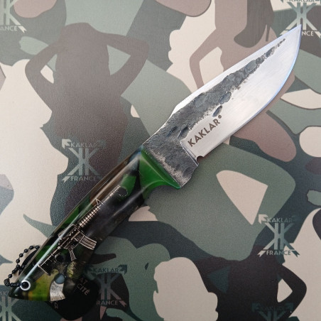 KMG -013- AR15 Camo Couteau de Chasse KAKLAR Ad Unum