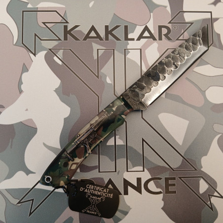 KMG -023- MP5 Camo Couteau de Chasse KAKLAR Ad Unum