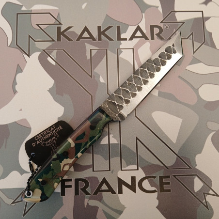 Kontakt -021- CAMO Couteau de Chasse KAKLAR Ad Unum