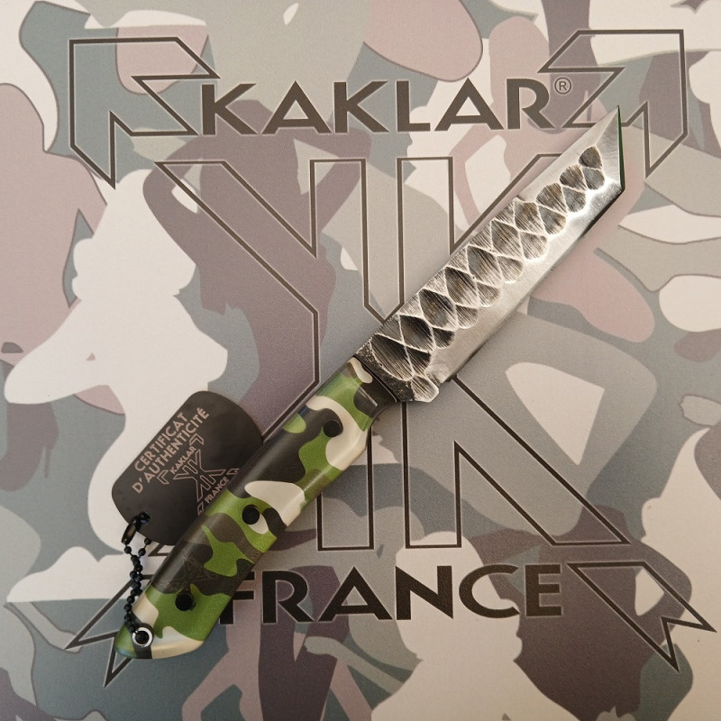 Kontakt -022- CAMO Couteau de Chasse KAKLAR Ad Unum