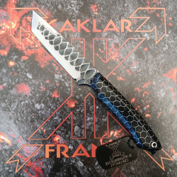 Kontakt -019- Noir Couteau de Chasse KAKLAR Ad Unum
