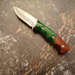Bodyguard -029- Palissandre violet Couteau de Chasse KAKLAR Ad Unum