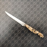 Résine feuilles d'or - Couteaux de luxe à crans KAKLAR