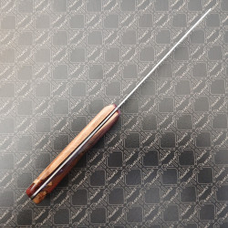 Résine bois précieux Loupe de cade - Couteaux de luxe à crans KAKLAR