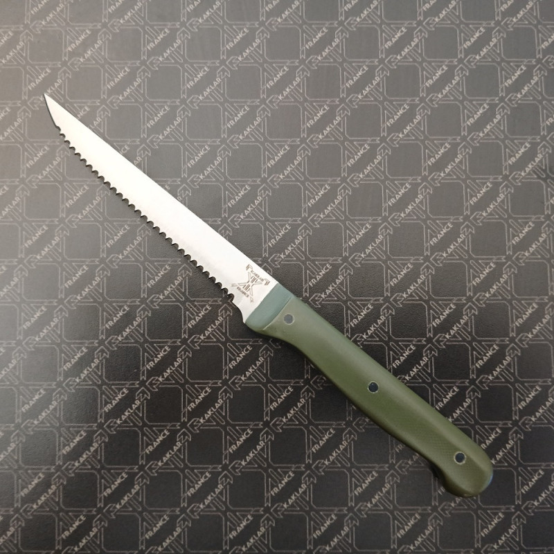 [ VENDU ] G10 Kaki - Couteaux de luxe à crans KAKLAR