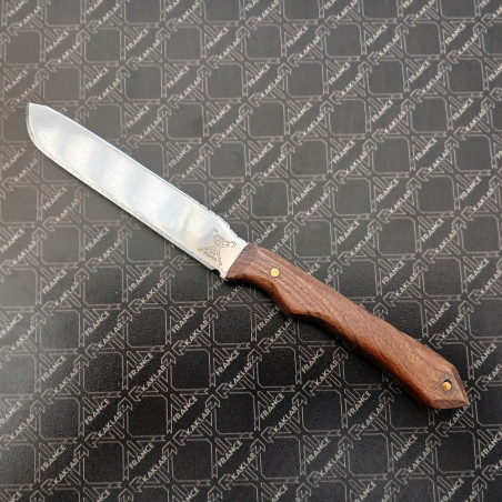 Manche en bois de cade  - Couteau Prestige lisse KAKLAR