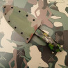 KMG -013- AR15 Camo Couteau de Chasse KAKLAR Ad Unum