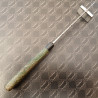 [Vendu] Acier VG10 Manche en corne et Loupe d'érable Stabilisé vert-Couteau de luxe lisse KAKLAR