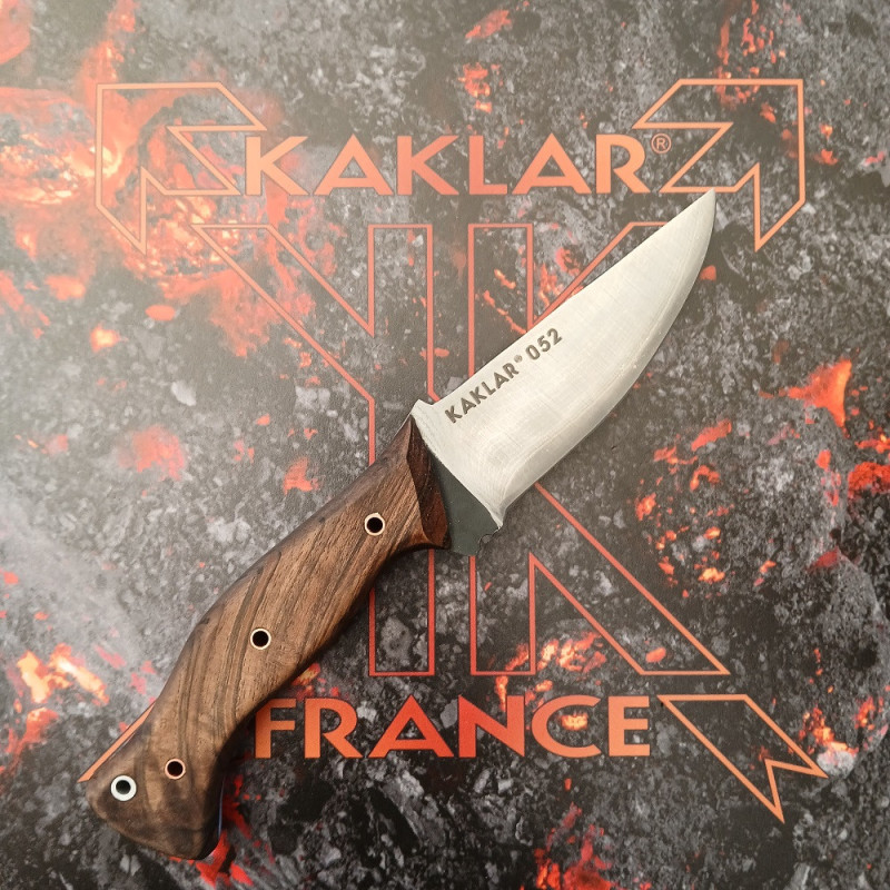 Manche en noyer lame en VG10-052-Couteau Tactique de combat KAKLAR