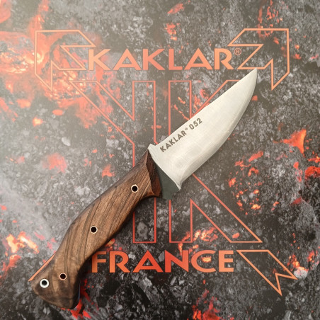 Manche en noyer lame en VG10-052-Couteau Tactique de combat KAKLAR