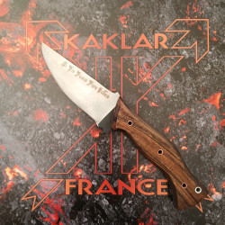 Manche en noyer lame en VG10-052-Couteau Tactique de combat KAKLAR