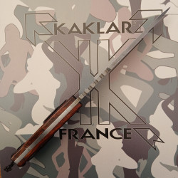 Manche en bois de fer-055-Couteau BRUT de chasse KAKLAR