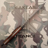 Manche en bois de fer-055-Couteau BRUT de chasse KAKLAR