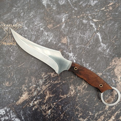 Manche en bois de fer 049-Couteau  de chasse KAKLAR