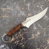 Manche en bois de fer 049-Couteau  de chasse KAKLAR