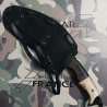 Manche en os et corne de buffle-056 Couteau BRUT de chasse KAKLAR