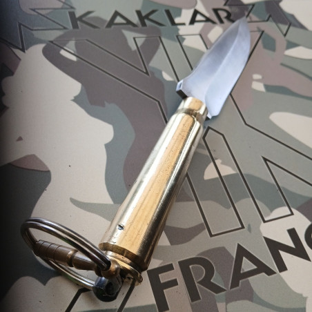 Manche avec étui calibre 12,7 .50BMG -067-Couteau  de chasse KAKLAR