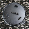 4L Cocotte en fonte KAKLAR - Volume de 4 Litres Ø25cm