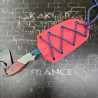 Honeycomb -006- Bleu Blanc Rouge Couteau de Chasse KAKLAR Ad Unum