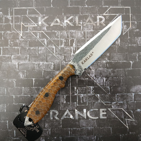 Honeycomb -005- Karamiel Couteau de Chasse KAKLAR Ad Unum