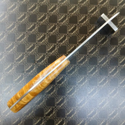 Manche en loupe de frêne- Couteau Prestige lisse KAKLAR
